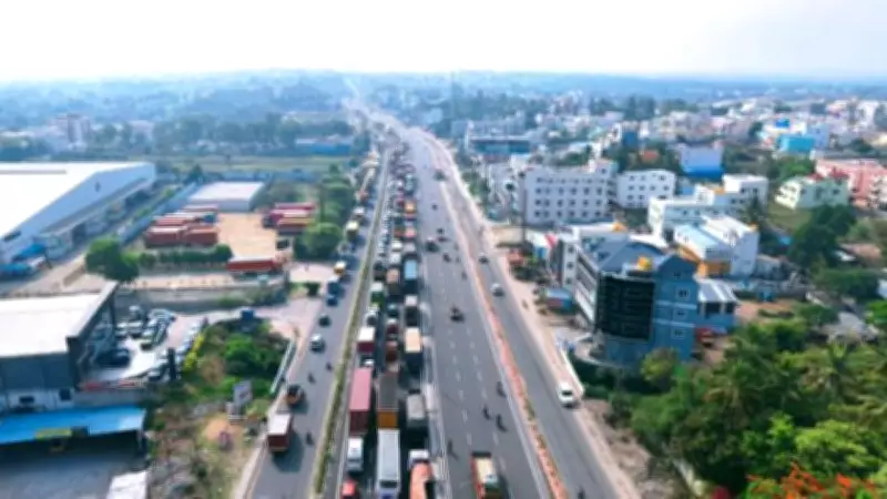 Construction work hampers traffic on Bengaluru-Chennai NH