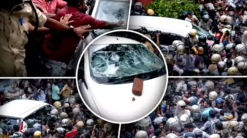CPI(M) Workers Attack ED Vehicle in Kerala During Protest Over CMRL Raids