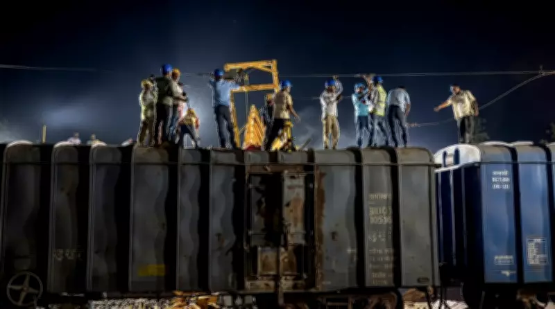 Crane Collapse Disrupts Train Services in Odisha's Balasore District