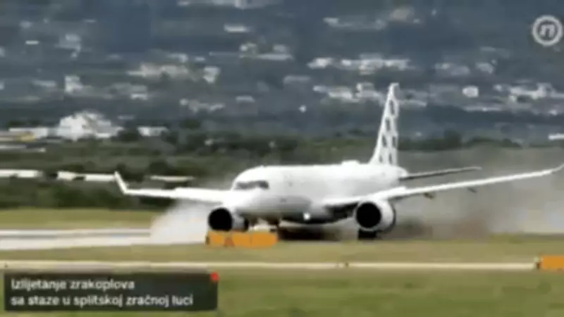 Croatia Airlines Plane Skids Off Runway at Split Airport, All Safe