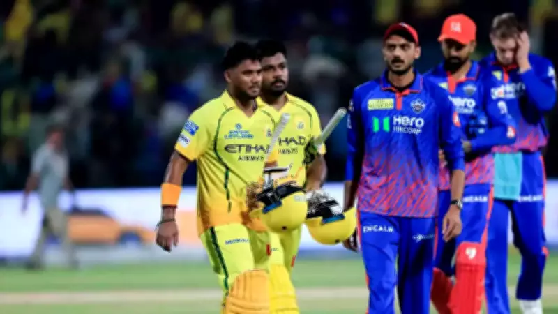CSK beat DC by 8 wickets to keep IPL 2026 playoff hopes alive