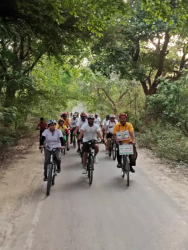 Cycling Awareness Campaign for Turtle Conservation Held in Lucknow