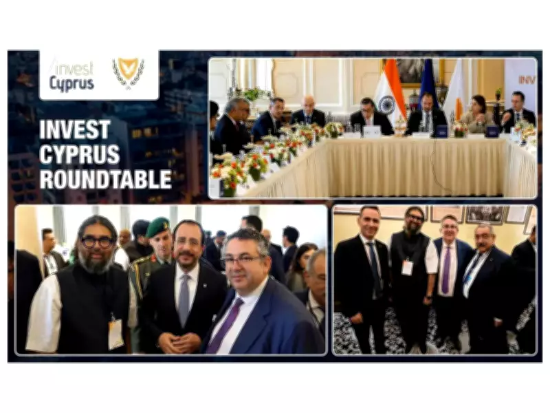 Cyprus President Hosts India Roundtable to Boost Tech and Economic Ties