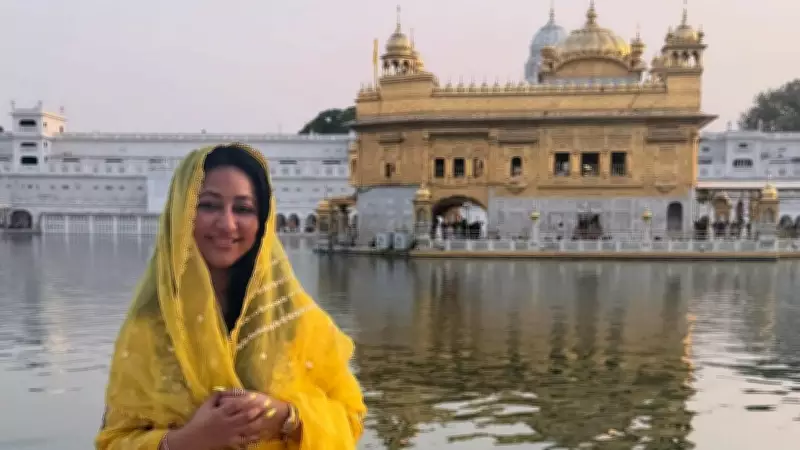 Darshan's Wife Shares Cryptic Post During Golden Temple Visit