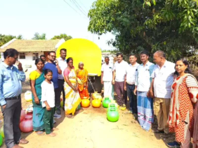 Davanagere ZP CEO Assures Permanent Water Solution for Vinayaka Camp