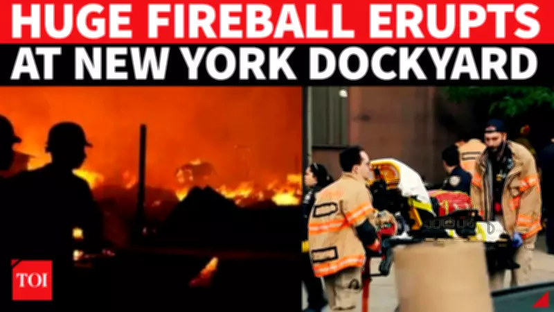 Deadly Explosion at New York Dockyard Kills One, Injures Over 30