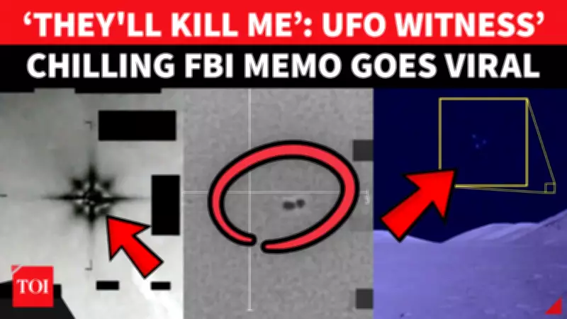Declassified FBI Memo Reveals Woman's Fear of Alien Contact and Witness Deaths