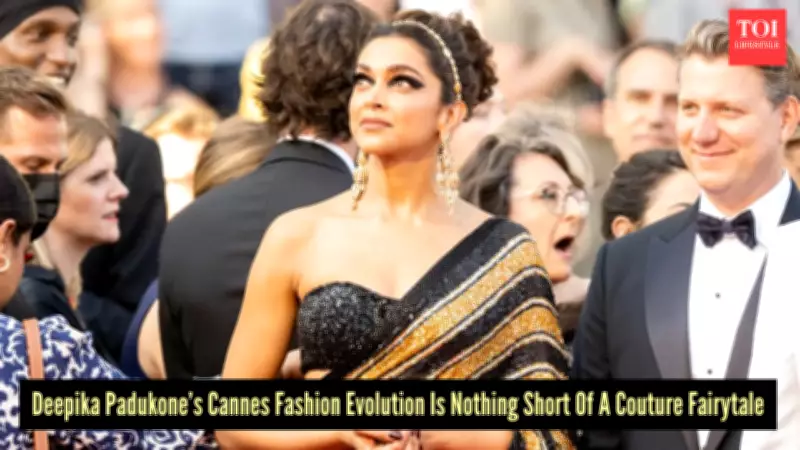 Deepika Padukone's Cannes Saree Looks: A Fashion Evolution