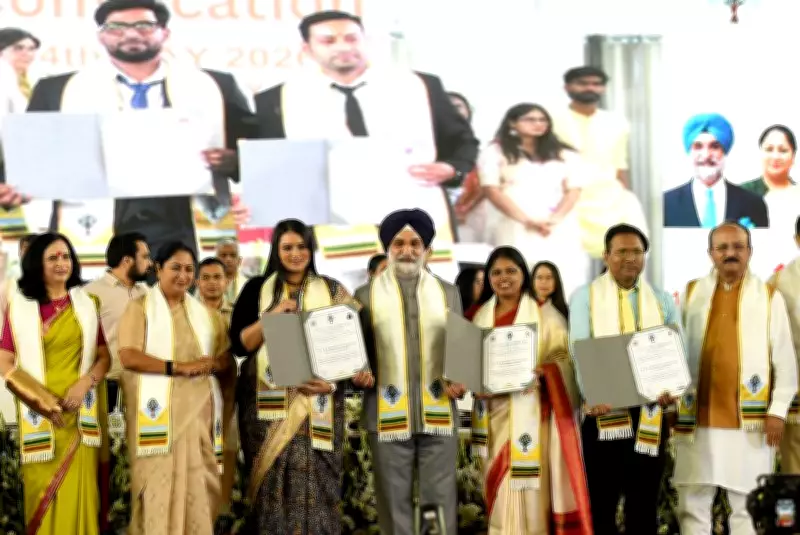 Delhi: 1,030 Students Awarded Degrees at Ambedkar University Convocation