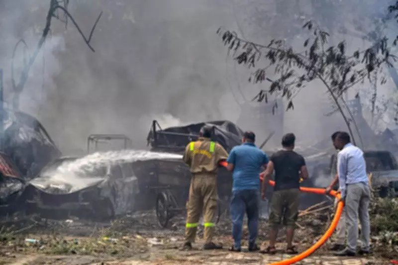 Delhi Police Station Fire Guts Over 140 Seized Vehicles in New Ashok Nagar
