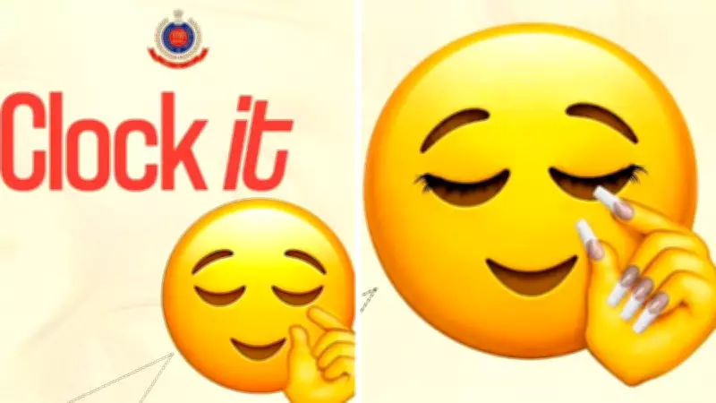 Delhi Police Turns Viral Clock Meme into Internet Safety Lesson