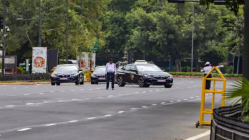 Delhi Traffic Police Receives AC Helmets and Fans to Beat Heat