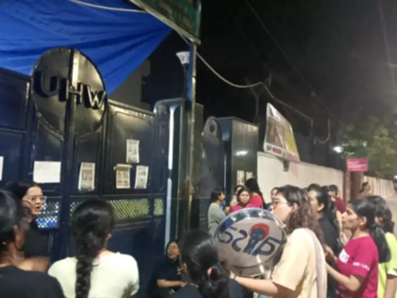 Delhi University Women Hostel Students Protest Alleged Forced Evictions and Extortion