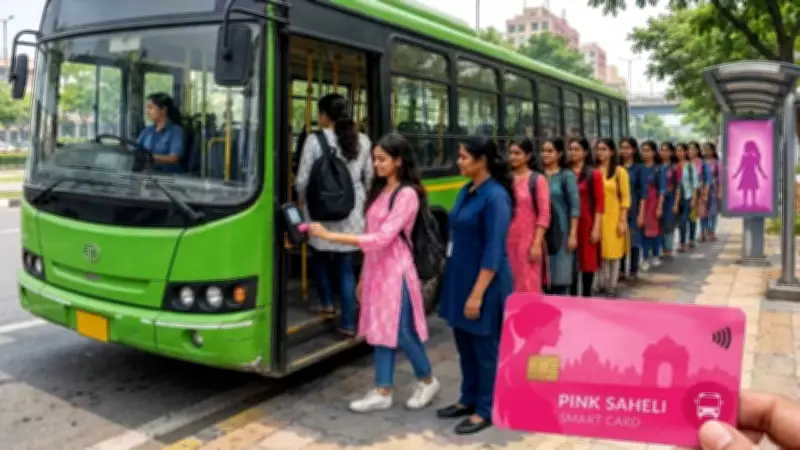 Delhi Women Must Use Pink Saheli Smart Cards for Free Bus Rides from July