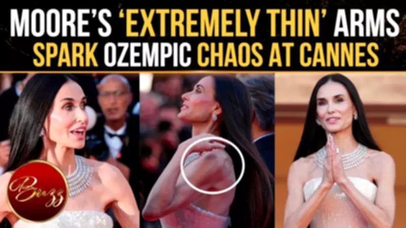 Demi Moore's Cannes Look Sparks 'Too Thin' Debate Online