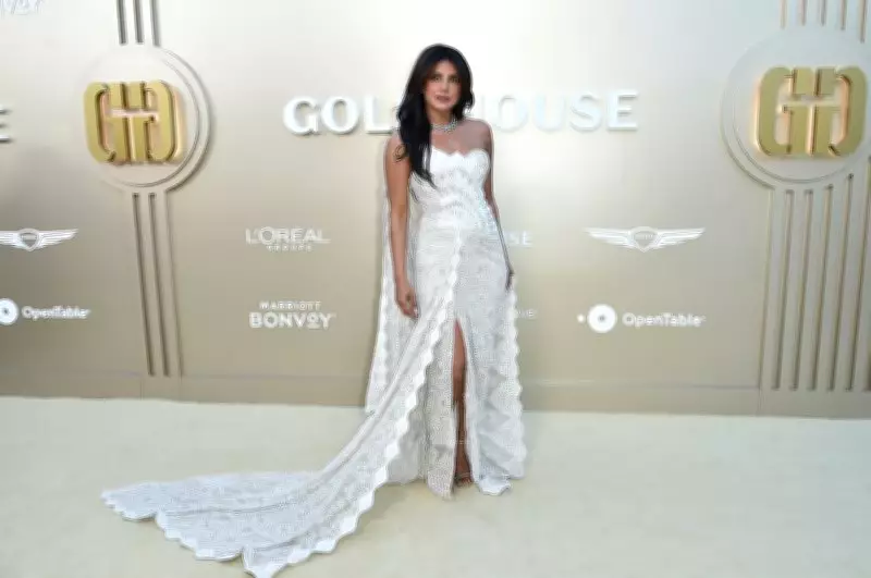 Desi Girl Receives Global Vanguard Honour in Stunning Chikankari Ensemble