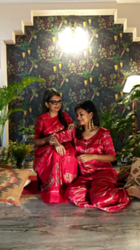 Designer Kakali Biswas and Daughter Medha Nandi Team Up for Mother's Day Shoot