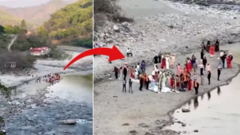 Destination Wedding at Cremation Ghat in Uttarakhand Sparks Outrage, Probe Ordered