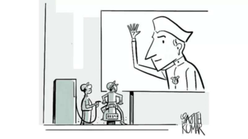 DH Cartoon Reflects on Historical Events and Lessons Learned