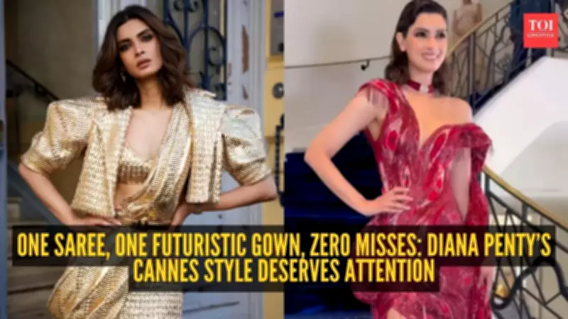 Diana Penty Stuns in Two Contrasting Looks at Cannes 2024