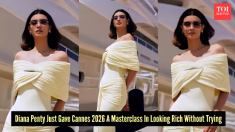 Diana Penty's Butter-Yellow Elegance Steals the Show at Cannes 2026