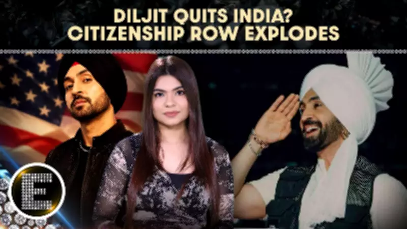 Diljit Dosanjh Citizenship Row: US Nationality Claim Sparks Political Storm in India