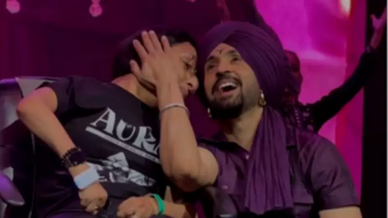 Diljit Dosanjh Performs for Specially Abled Fan at Concert, Wins Hearts