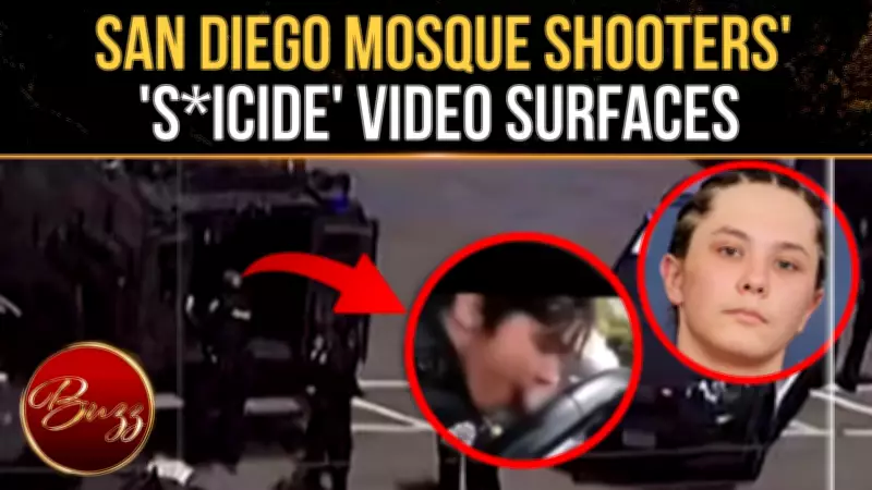 Disturbing Video of San Diego Mosque Shooting Suspect's Final Moments Goes Viral