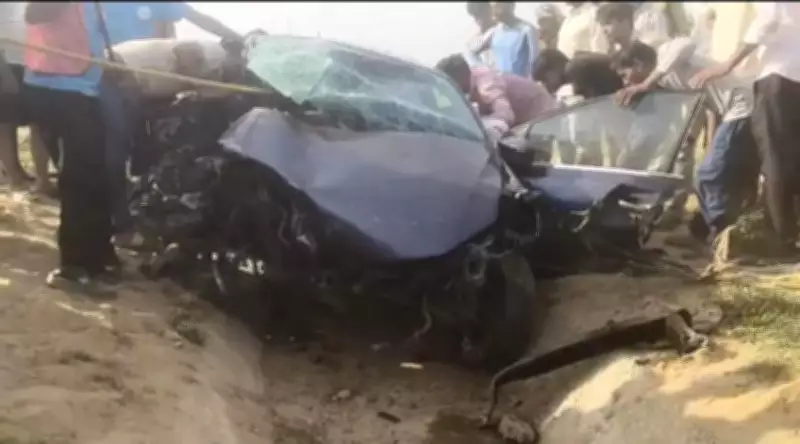 Doctor and daughter killed in Meerut expressway crash, 5 injured