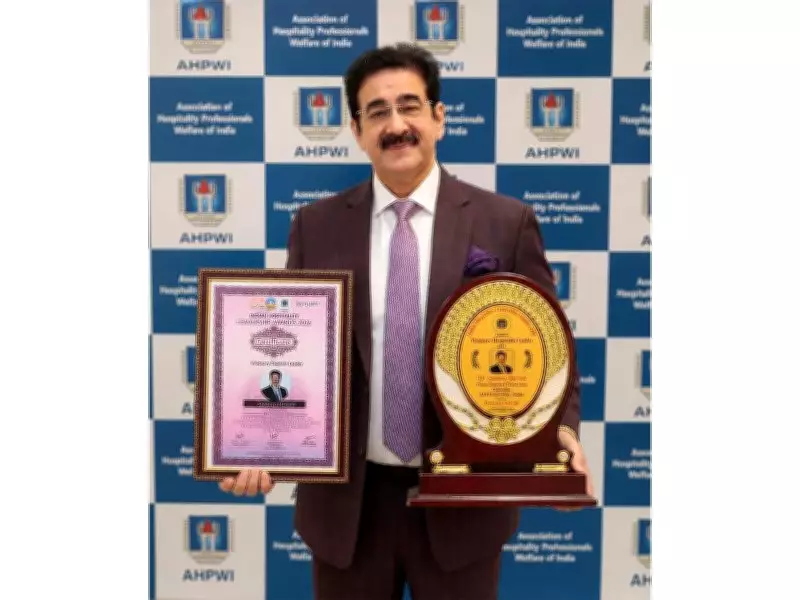 Dr Sandeep Marwah Honoured by AHPWI for Four Decades of Contribution