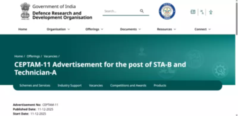 DRDO CEPTAM 11 Tier 2 Exam Date Announced for June 15, 2026