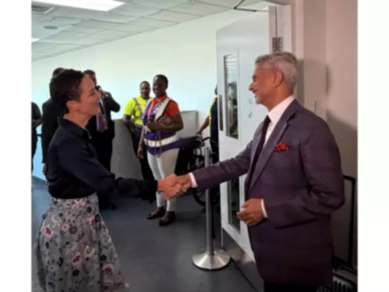 EAM Jaishankar Begins First Visit to Jamaica, Arrives in Kingston