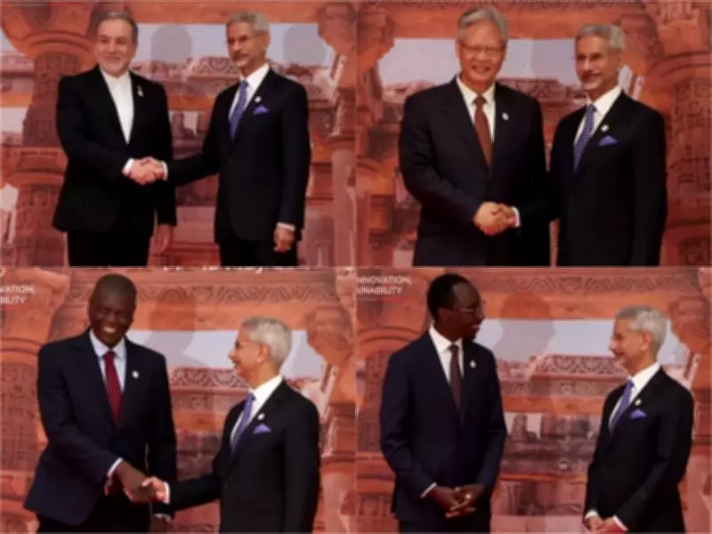EAM Jaishankar Welcomes Ministers at BRICS Foreign Ministers Meeting in New Delhi