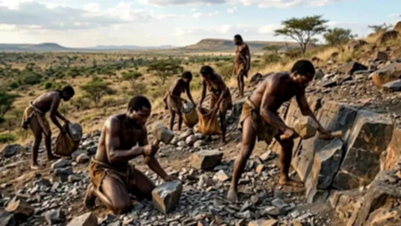 Early Humans Quarried Stone 220,000 Years Ago in South Africa