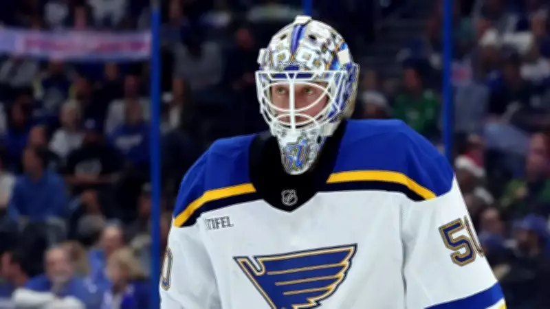 Edmonton Oilers Face Urgency in Goal as Jordan Binnington Trade Rumors Swirl
