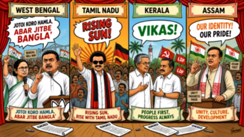 Election Slogans That Shaped India's Key Assembly Polls
