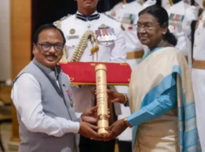 Eminent Linguist Mahendra Kumar Mishra Conferred Padma Shri by President