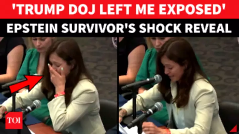 Epstein Survivor's Shocking Testimony of Abuse During House Arrest Stuns US Lawmakers