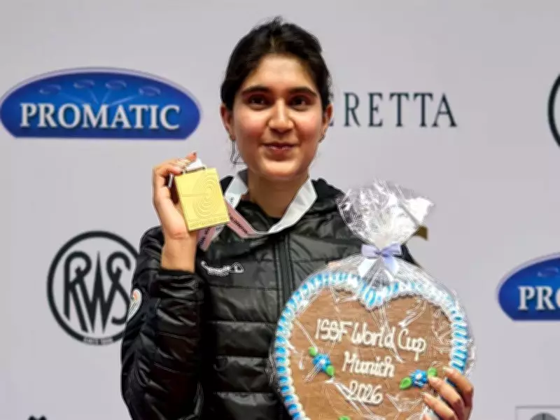 Esha Singh Breaks World Record, Wins Gold at ISSF World Cup Munich