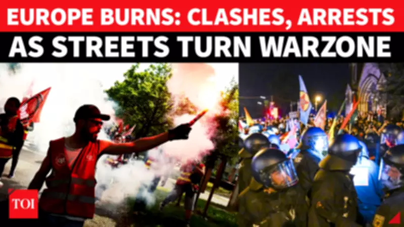 Europe in Turmoil: Violent May Day Protests Erupt Across Capitals