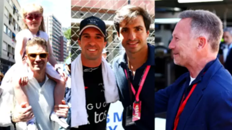 F1 Stars and Celebrities Gather for Monaco E-Prix Race