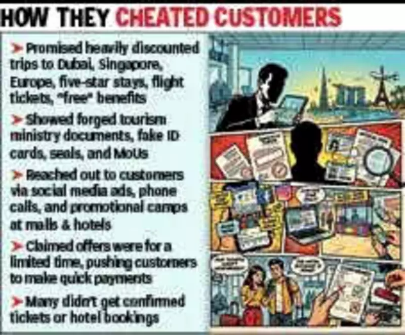 Fake Tour Company Directors Arrested for Rs 5 Crore Holiday Scam in Noida