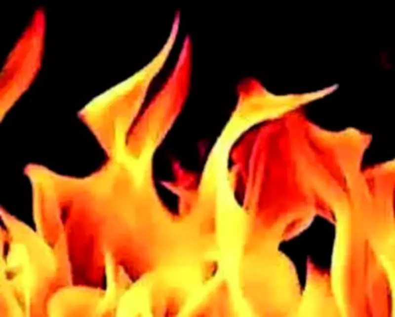 Falling AC Vent Saves Woman, Daughter from Burning Bus in Karnataka