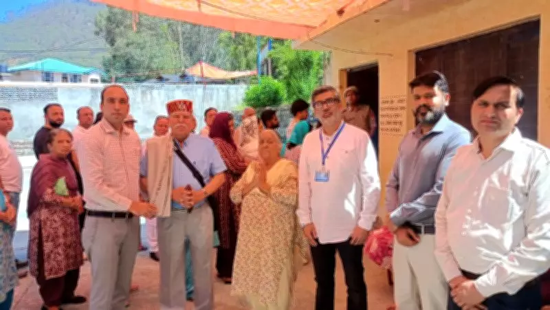 Families of Captain Kalia and Major Walia Honored in Palampur Ceremony
