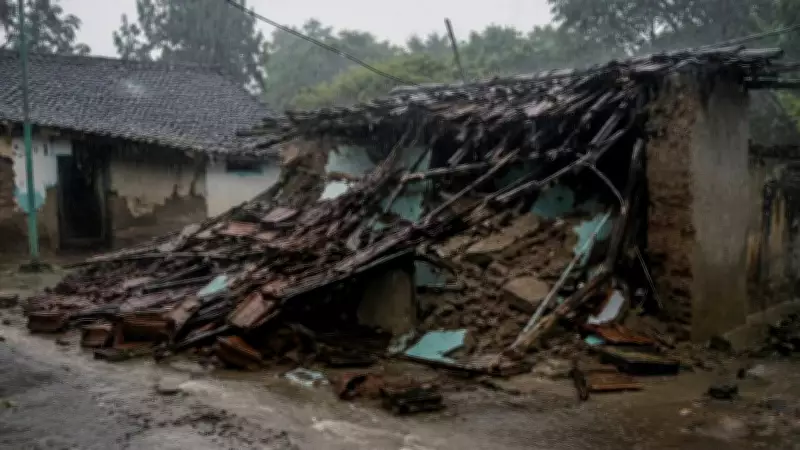 Family of Four Killed in House Collapse Due to Heavy Rain in Karnataka