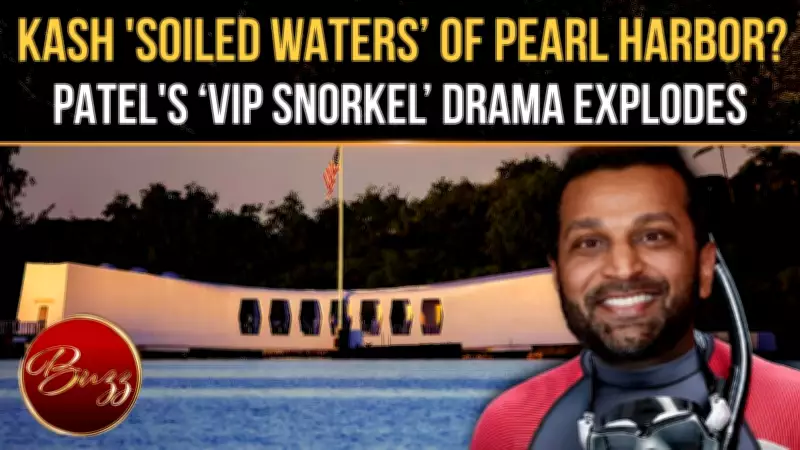 FBI Director Kash Patel's Pearl Harbor Trip Sparks Massive Online Outrage