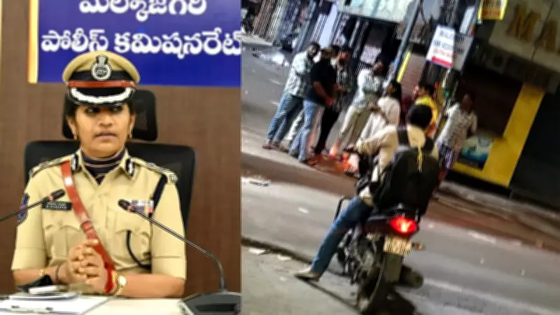 Female IPS Officer's Midnight Stunt at Hyderabad Bus Stop Goes Viral