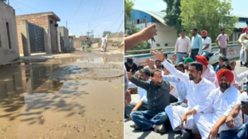 Ferozepur Residents Issue Ultimatum Over Sewer Crisis, Warn of Hunger Strike