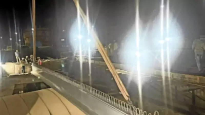Final Girder Launched for Longest Flyover in Kalyan to Ease Traffic
