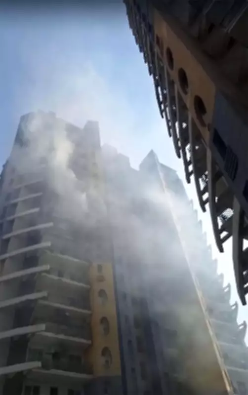 Fire Breaks Out in Gurgaon High-Rise, Residents Flag Safety Lapses